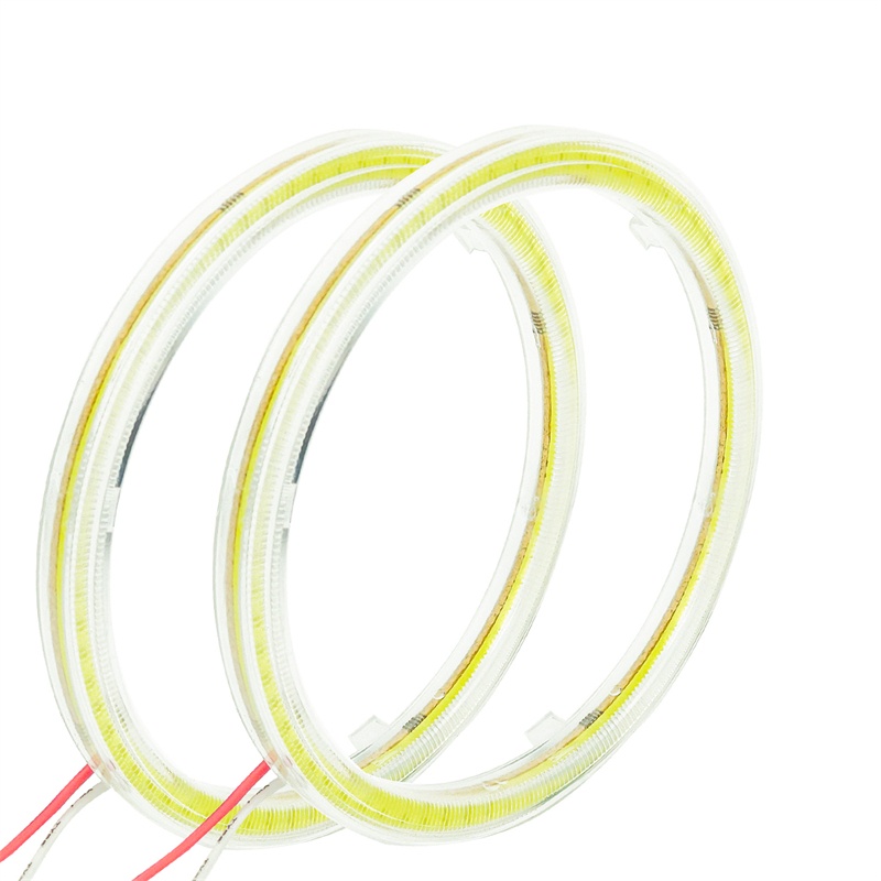 Đèn Pha LED COB 12-24V Vỏ ABS Chuyên Dụng Cho Xe Mô Tô / Xe Hơi