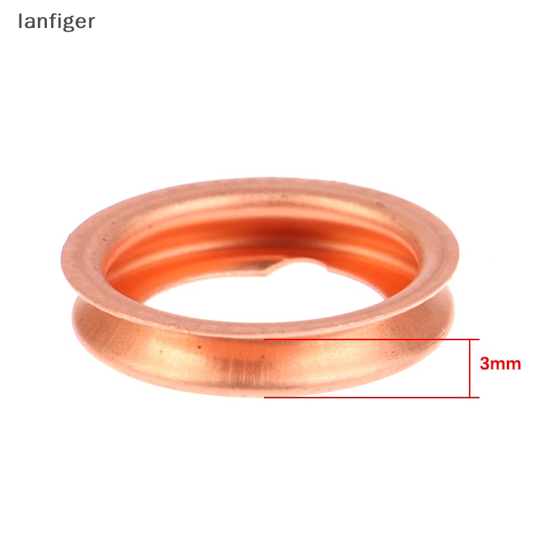 Set 10 Vòng Đệm Nút Ráo Dầu Động Cơ Xe Hơi 1102601Vòng Đệm Bằng Đồng M02 Lỗ Thoát Dầu Cho Xe Nissan Infiniti EN