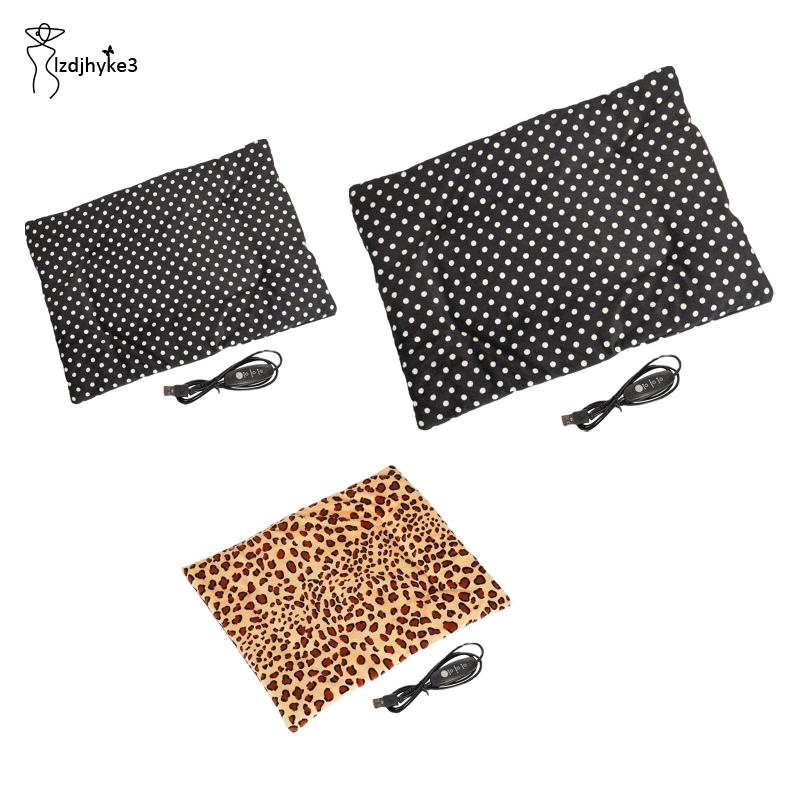 Đệm Sưởi Ấm Cho Thú Cưng lzdjhyke3 Thiết Kế Nhỏ Gọn Tùy Chỉnh 3 Chế Độ Tiện Dụng