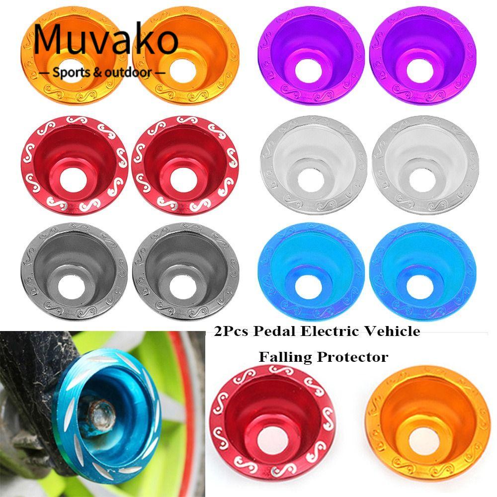 MUVAKO Bộ 2 Phụ Kiện Bảo Vệ Bằng Hợp Kim Nhôm Cho Moto Safty