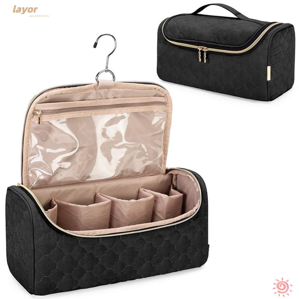 LAY Túi Sắt Đựng Dụng Cụ Trang Điểm Tiện Dụng Khi Đi Du Lịch