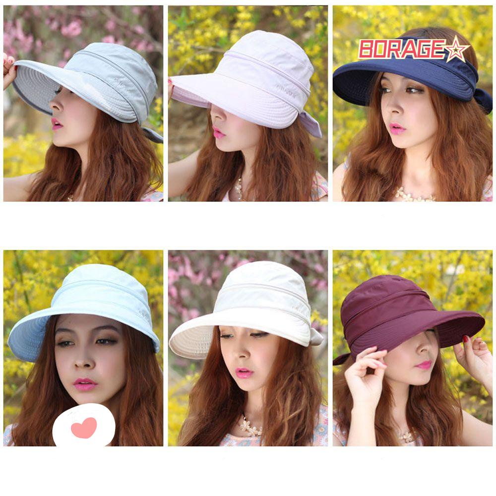 BORAG Mũ Lưỡi Trai Nửa Đầu Chống Tia UV