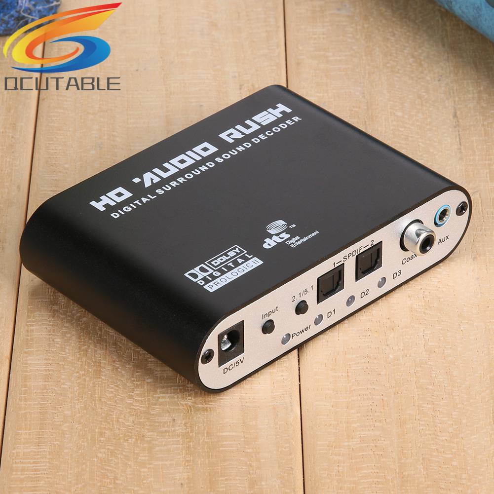 Bộ Giải Mã Âm Thanh Kỹ Thuật Số Với Cáp Quang USB Kênh Đa Kênh