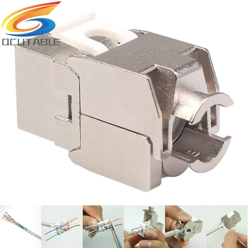 Mô Đun Kết Nối Mạng RJ45 Trapezoid Cat7 FTP 10G