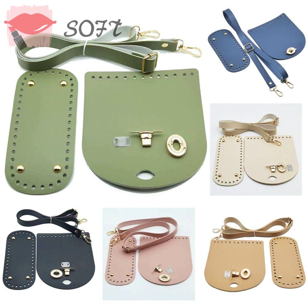 SOFTNESS Dây Đeo Túi Xách Bằng Da PU Chất Lượng Cao