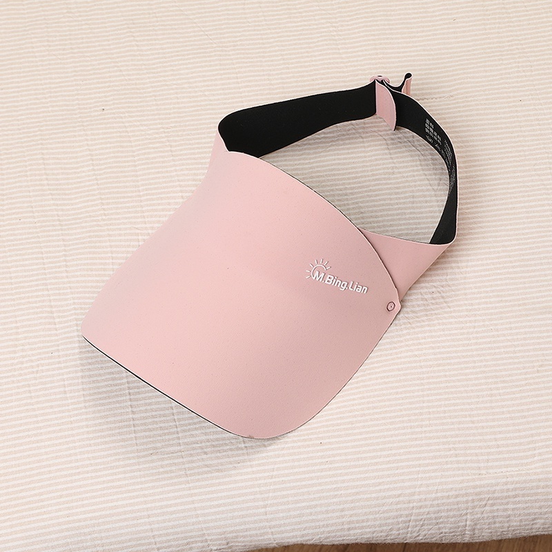 Mũ Lưỡi Trai Hở Chóp Chống Nắng Bằng Cotton Lụa Lạnh Chất Lượng Cao Bảo Vệ Bé