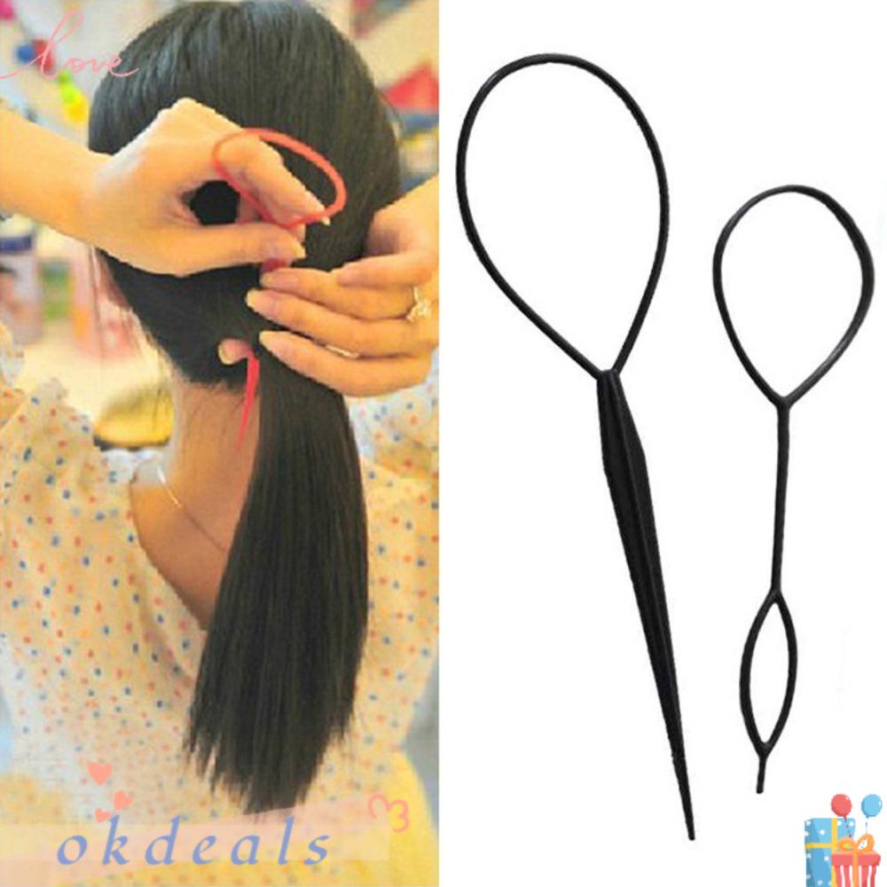 OKDEALS Bộ 10 Dụng Cụ Tạo Kiểu Tóc Cho Nữ