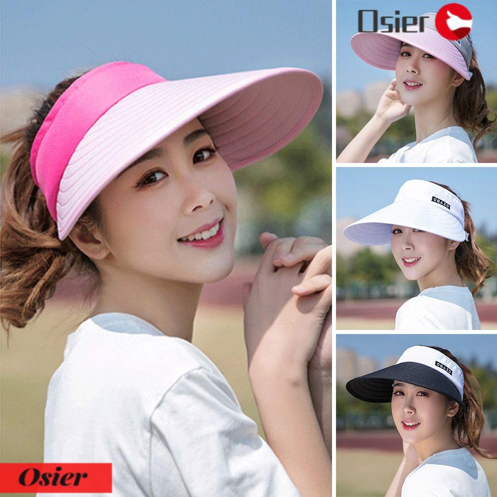 OSIER1 Mũ Rộng Vành Thoáng Khí Thời Trang Biển Cho Nữ