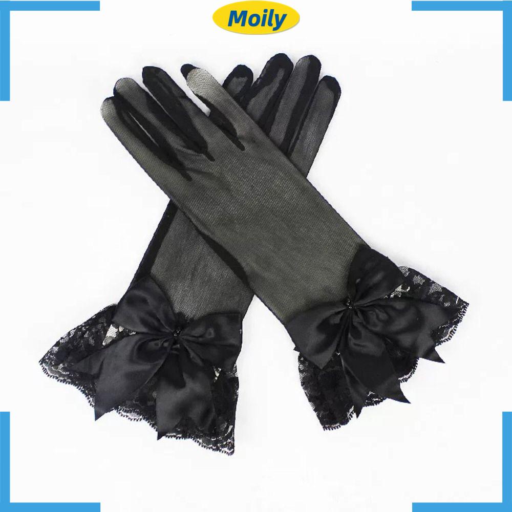 MOILYVN Găng Tay Hóa Trang Cô Dâu Xinh Xắn