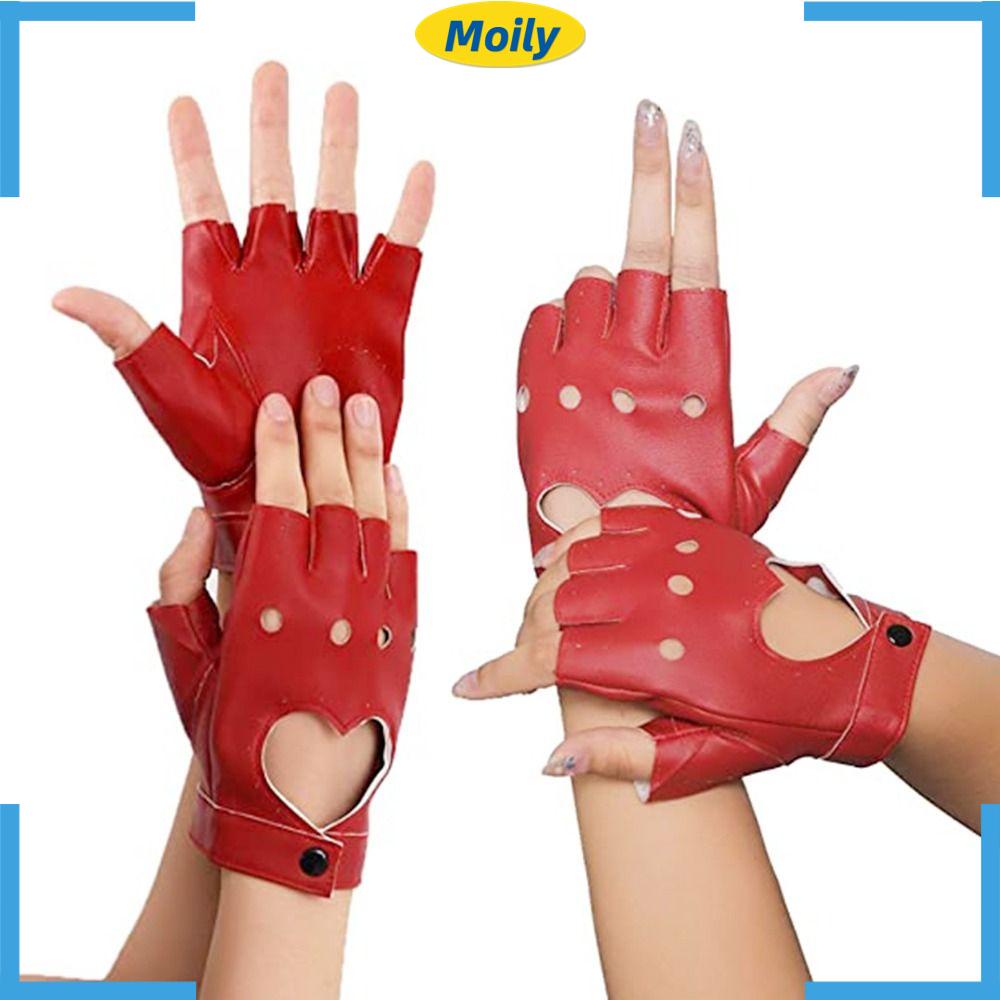 MOILYVN Găng Tay Hở Ngón Hóa Trang lolita