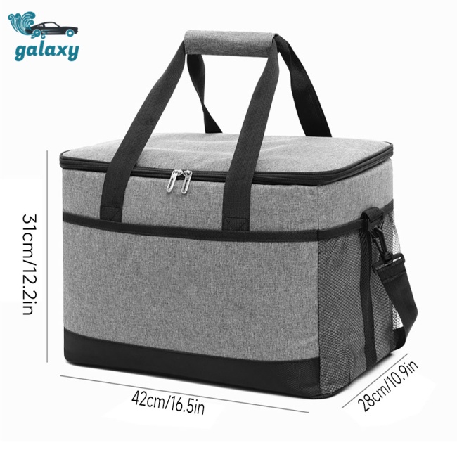 Galaxy Túi Vải Oxford 35l Chống Thấm Nước / Rò Rỉ Cách Nhiệt Đựng Đồ Nướng Bbq Tiện Dụng