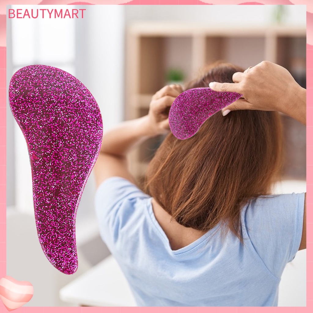 Lược Chải Tóc Mát Xa Da Đầu Chống Tĩnh Điện Thiết Kế Hình Ngôi Sao Lấp Lánh