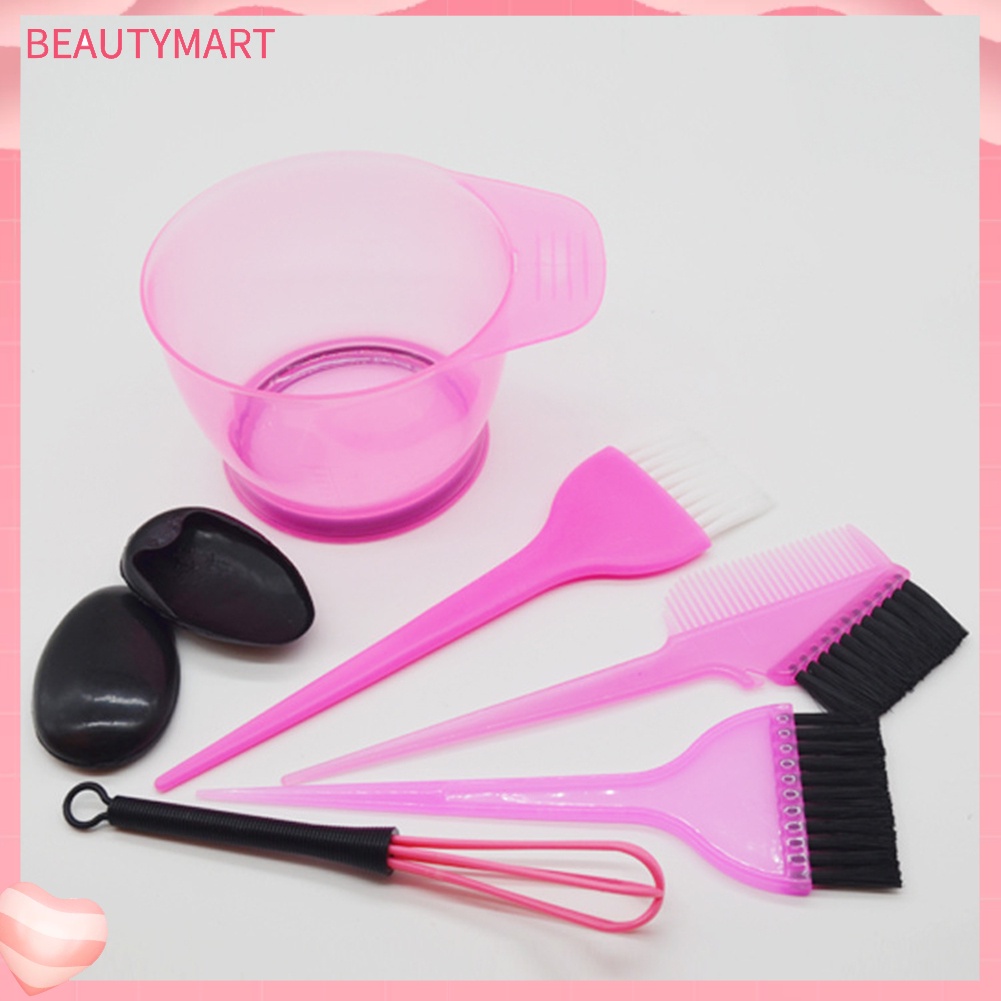 Bộ 5 Dụng Cụ Tô Nhuộm Tóc Chuyên Nghiệp Có Vỏ Bọc Tiện Dụng