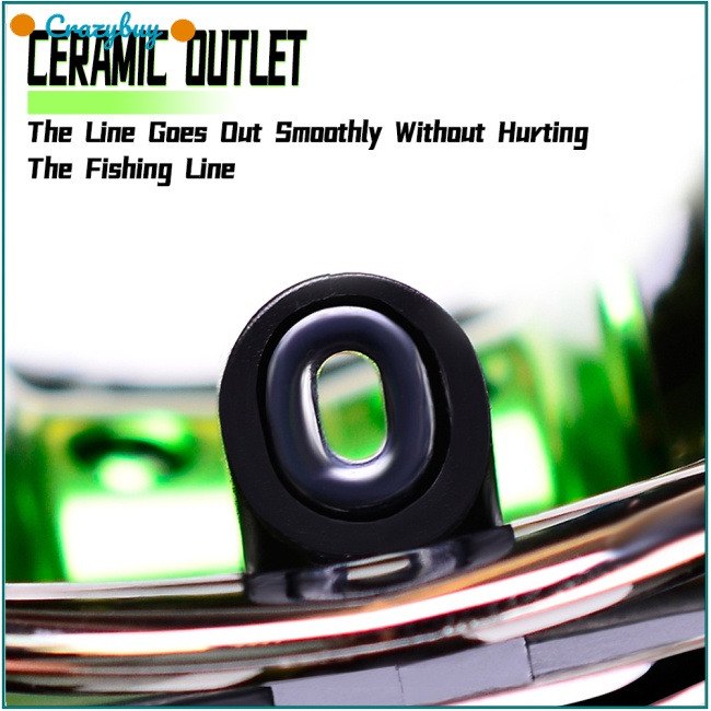 Máy Câu Cá CR 18 + 1 BB 10 10KG Max Drag 7.2: 1 Chất Lượng Cao