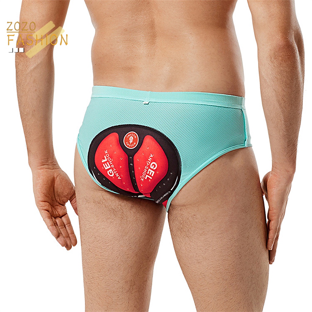 Quần Lót Đạp Xe Bằng Silicone Dày Dặn Lưng Thun Co Giãn Thoải Mái