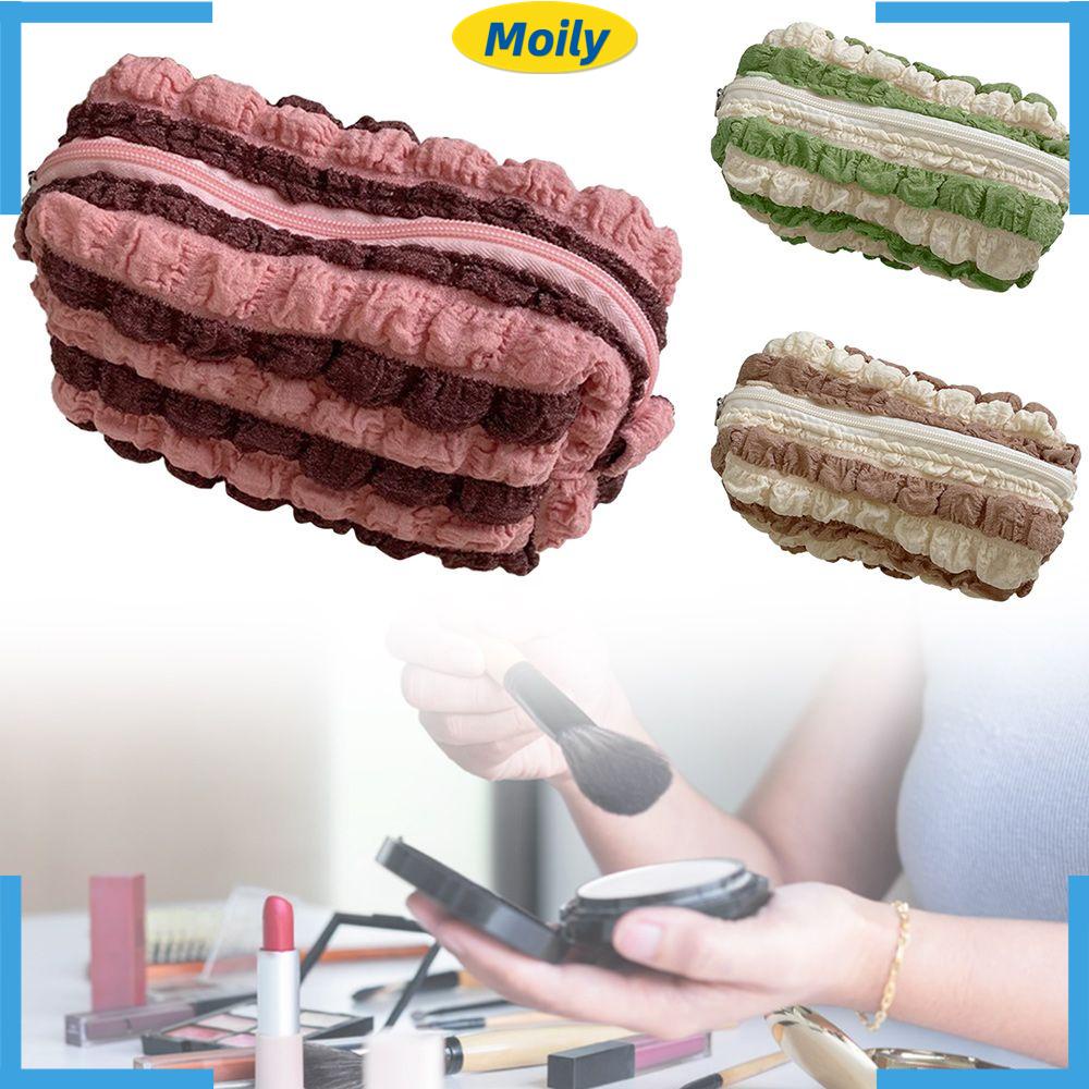 MOILYVN Túi Đựng Bút / Mỹ Phẩm Cỡ Lớn Thiết Kế Dễ Thương Tiện Dụng Mang