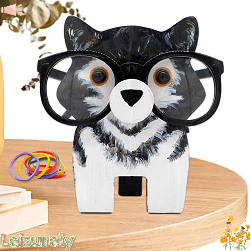 LEILY Giá Đỡ Trưng Bày Mắt Kính Bằng Gỗ Thiết Kế Độc Đáo Trang