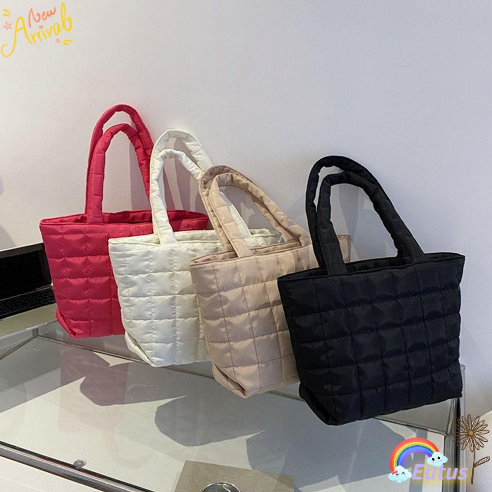 Túi Xách Nylon Sức Chứa Lớn Màu Sắc Đơn Giản Cho Nữ