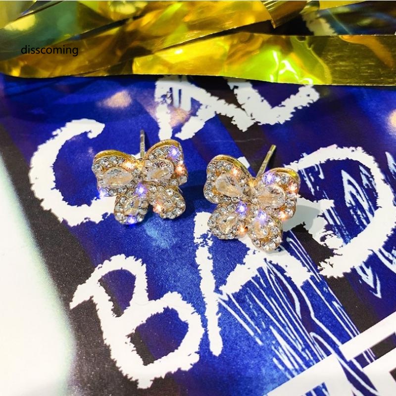 Đầm Nữ Kiểu Dáng Thời Trang Thanh Lịch| Đôi Bông Tai Hình Bướm Đính Đá Thời Trang Cho Nữ