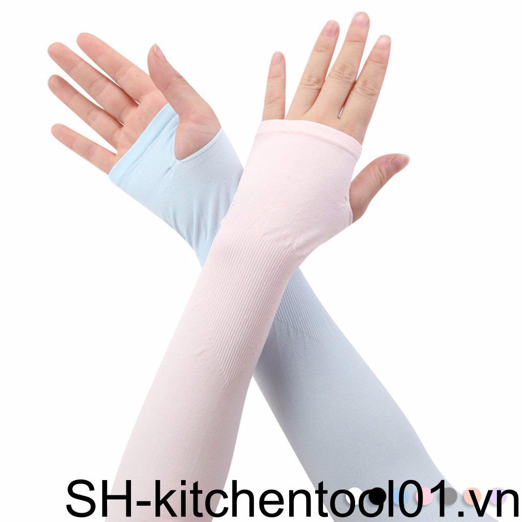 Găng Tay Chống Nắng Và Tia UV Bảo Vệ Khi Chơi Thể Thao Ngoài Trời Dành Cho Nam Và Nữ