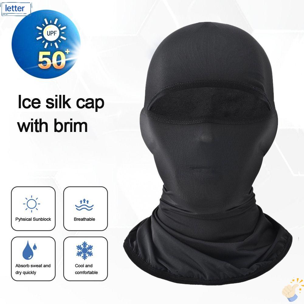 LET Toàn Bộ Mũ Trùm Đầu Chống Tia UV Bảo Vệ Mặt Tiện Dụng Ốp