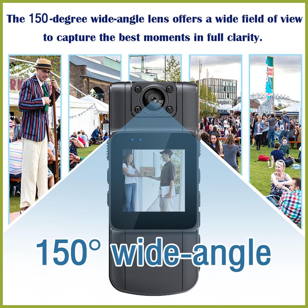 Camera Không Dây Mini 2K HD Xoay 180 Độ Hỗ Trợ Tầm Nhìn Ban Đêm