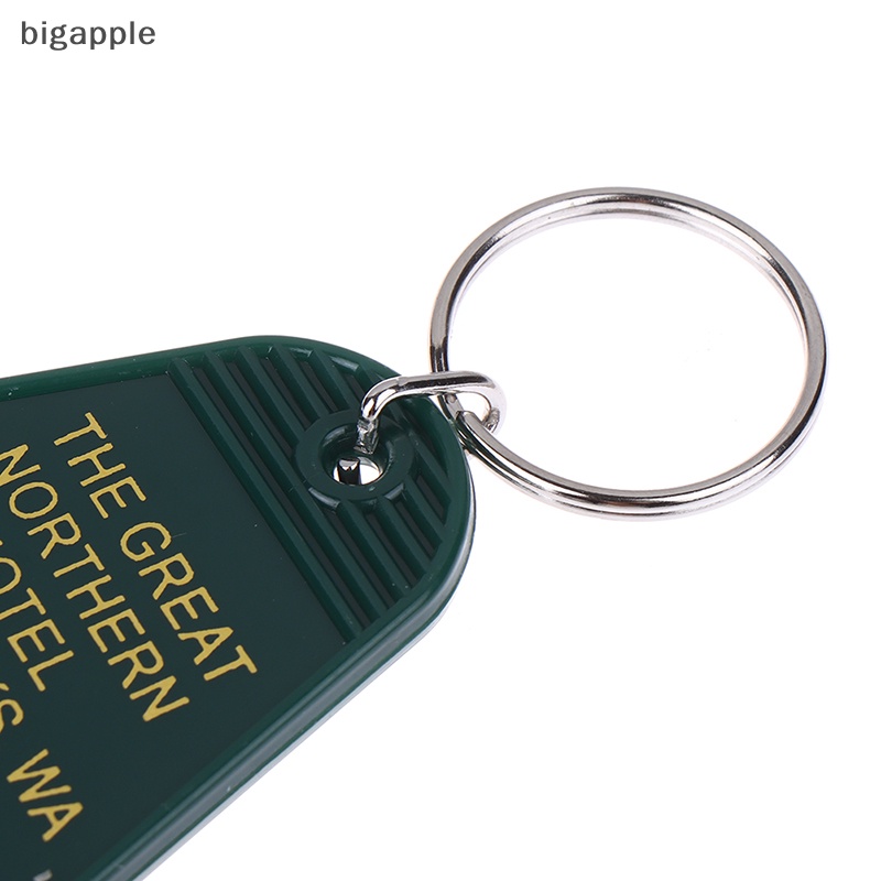 Bigapple Twin Peaks Móc Khóa Phòng Khách Sạn Phương Tây Tuyệt Vời # Móc Chìa Khóa RDG 315 Chất Lượng Cao