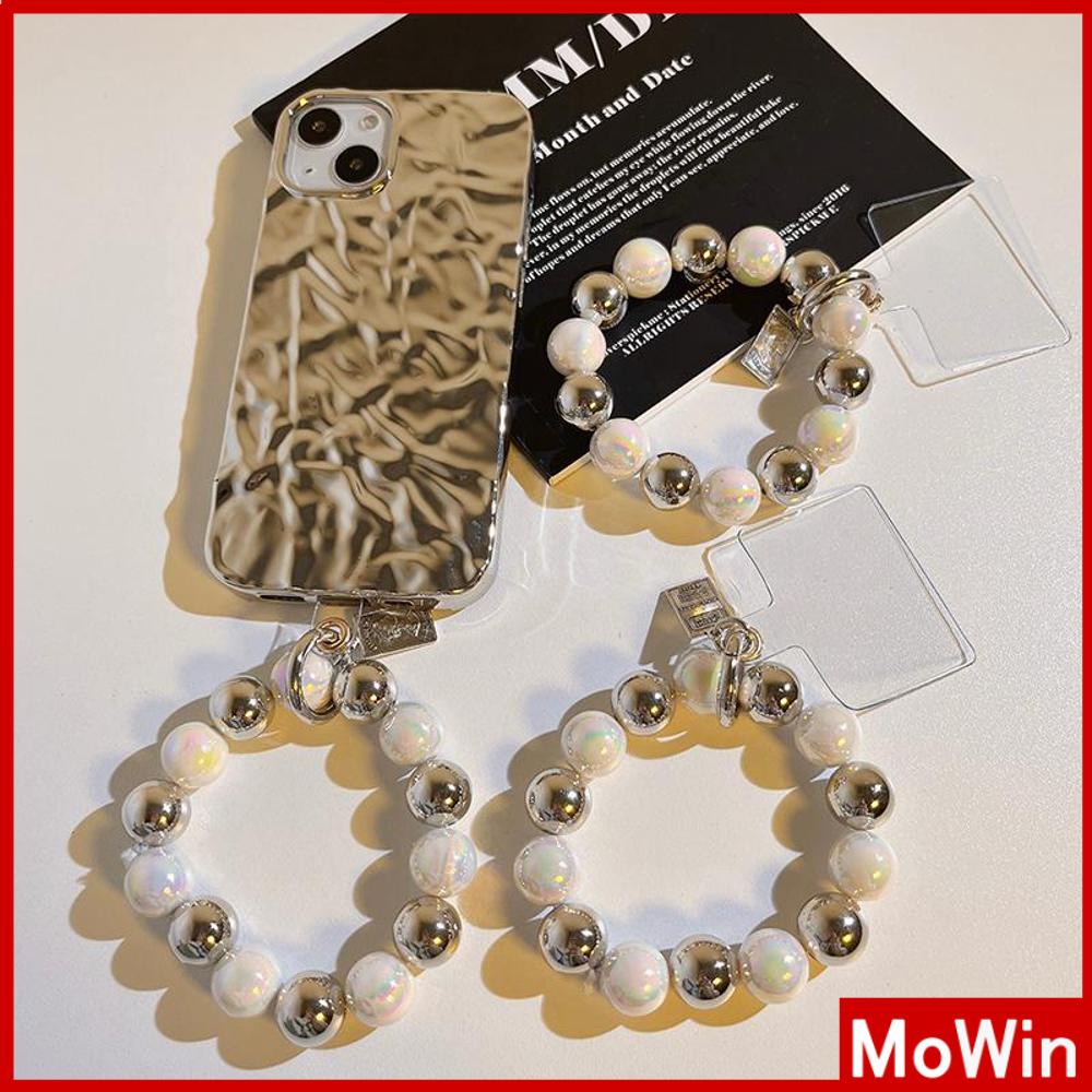 Ốp lưng Vỏ điện thoại Vòng tay Dây buộc Dây đeo cổ tay Hạt nhiều màu sắc đẹp Nhiều kiểu dáng khác nhau Hình trái tim Nơ Mặt trăng Vỏ iPhone tương thích Màu sắc đơn giản