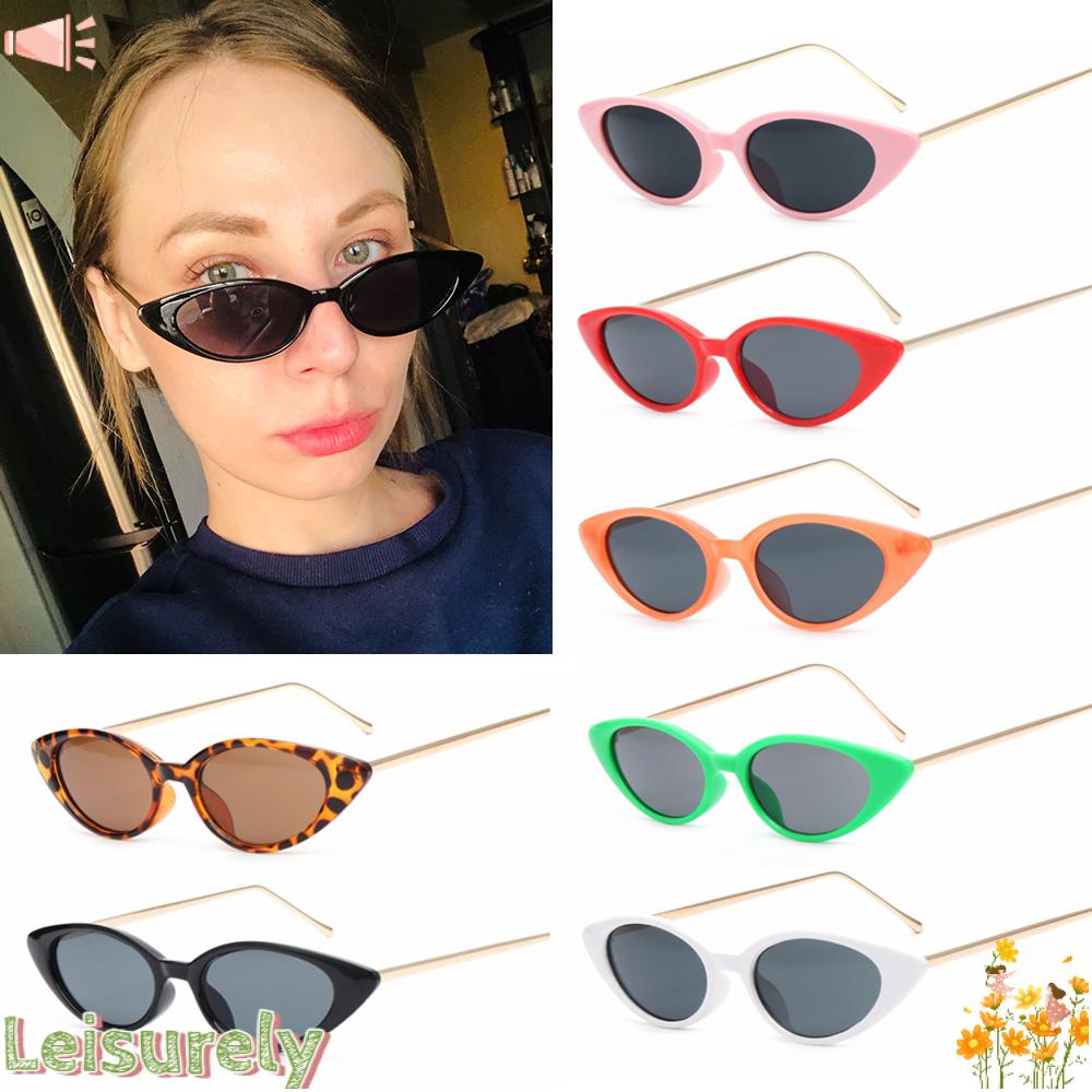 LEILY Kính Râm Nữ Gọng Hẹp Chống Tia UV400