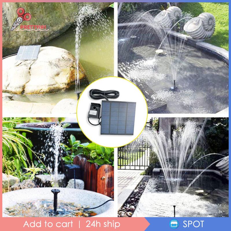 Máy Bơm Nước Năng Lượng Mặt Trời Prettyia1 Cho Bể Cá