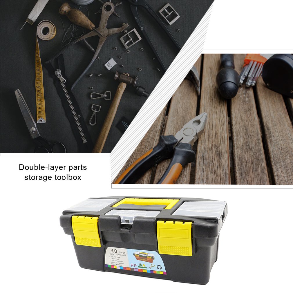 =Christmas=Multifunctional Instrument Parts Hardware Tool Storage Box Electrician Box