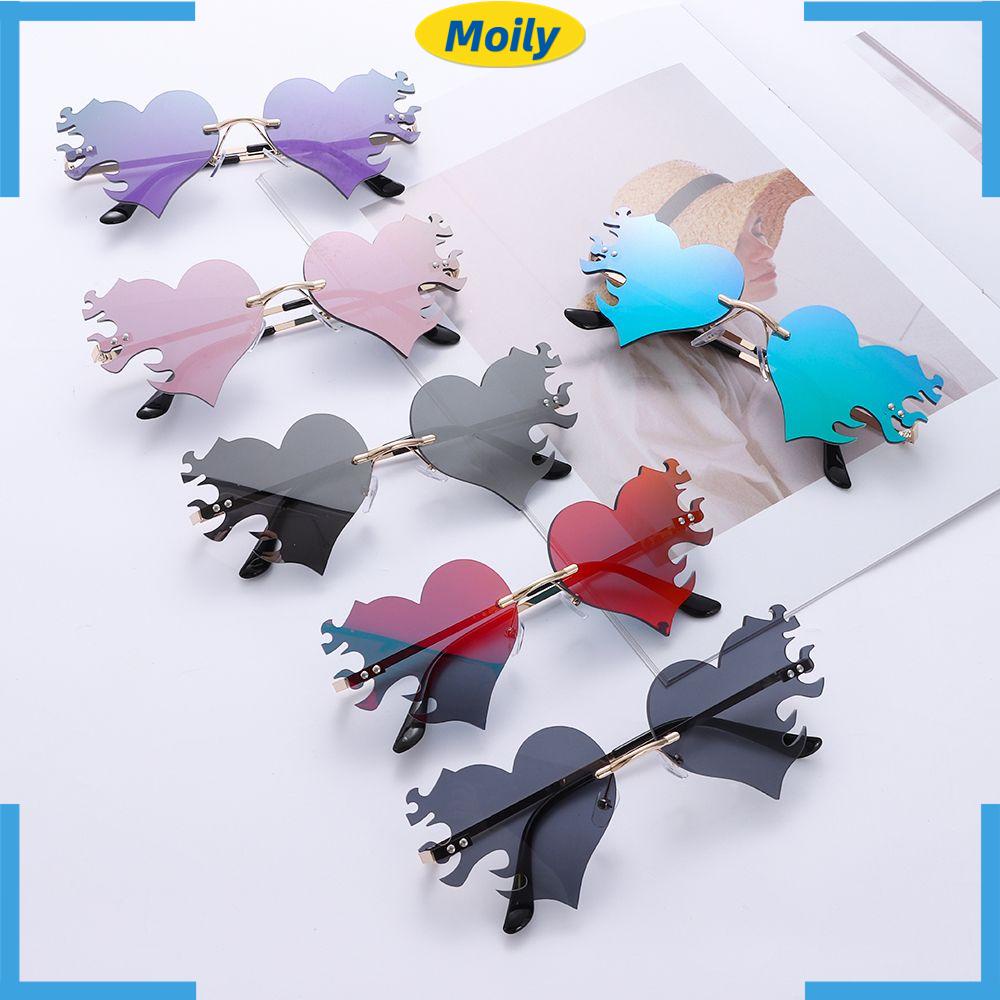 MOILYVN Kính Mát Không Gọng Thời Trang Cho Nữ