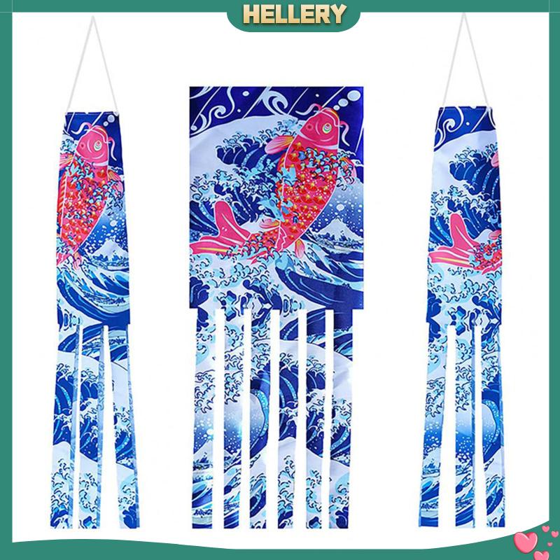 Cờ Treo Tường Hình Cá 140cm Phong Cách Nhật Bản Trang Trí Quán Bar / Sushi