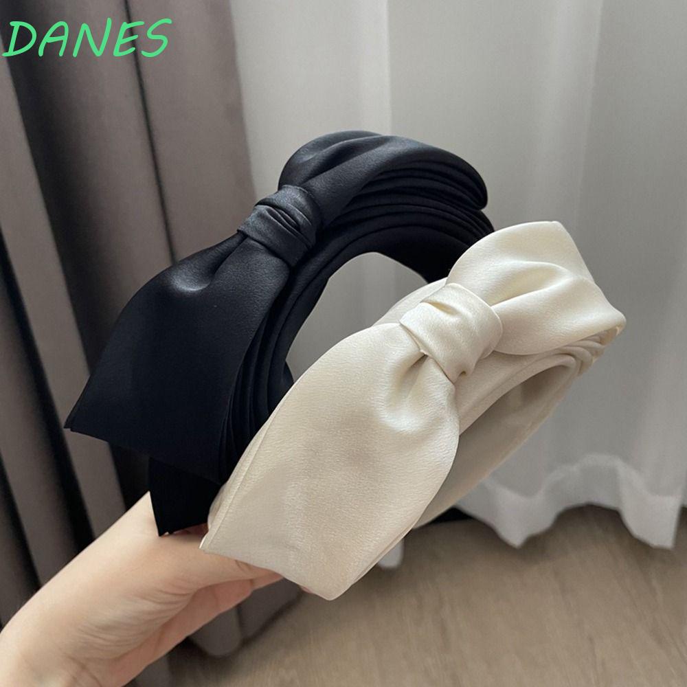 DANES Băng Đô Nơ Xoắn Thời Trang Ngọt Ngào Cho Nữ Rửa Mặt