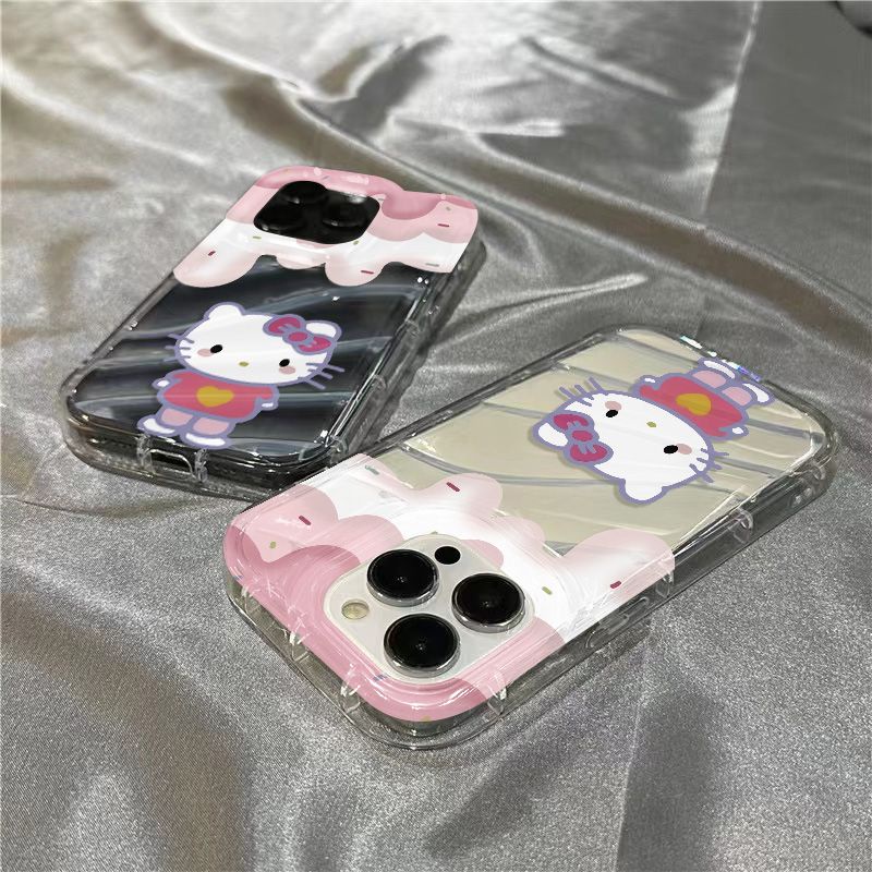 Ốp Điện Thoại Dẻo Trong Suốt Họa Tiết Hoạt Hình Mèo Kitty Dễ Thương Cho iPhone14promax / sinsxrplus 1312 11 7 830K