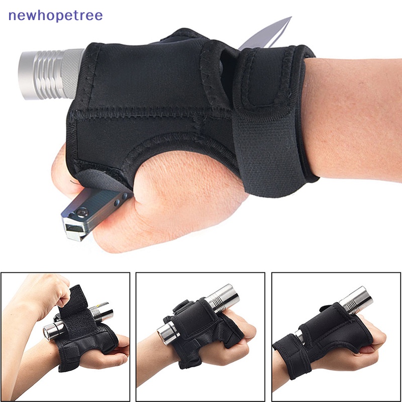 Găng Tay Lặn Biển Có Giá Đỡ Đèn Pin Tiện Lợi