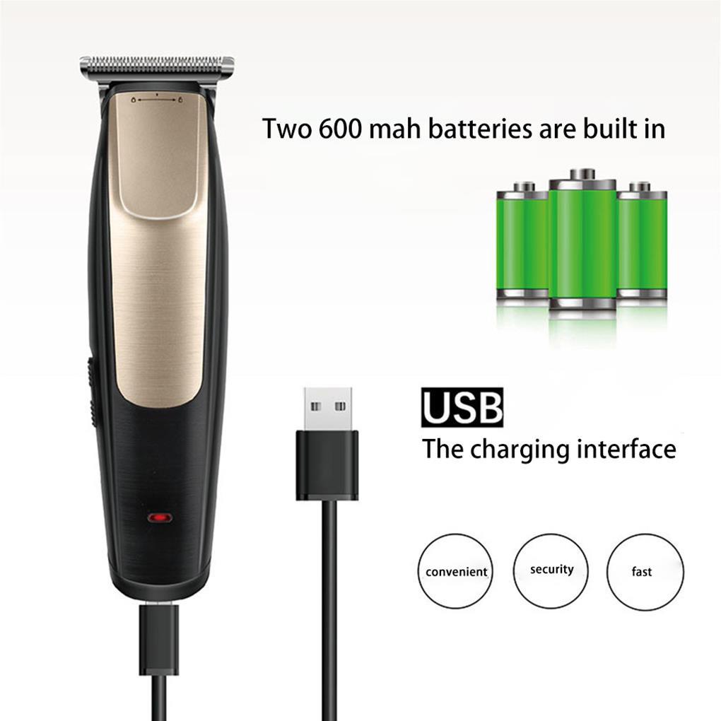 Bộ Tông Đơ Cắt Tóc Bằng Điện Không Dây Có Thể Sạc Lại Tiện Dụng