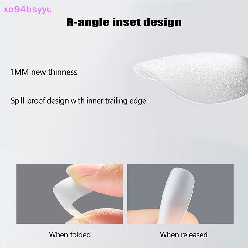 Set 420 Móng Tay Giả Ngắn Xo94Bsyu Chất Lượng Cao