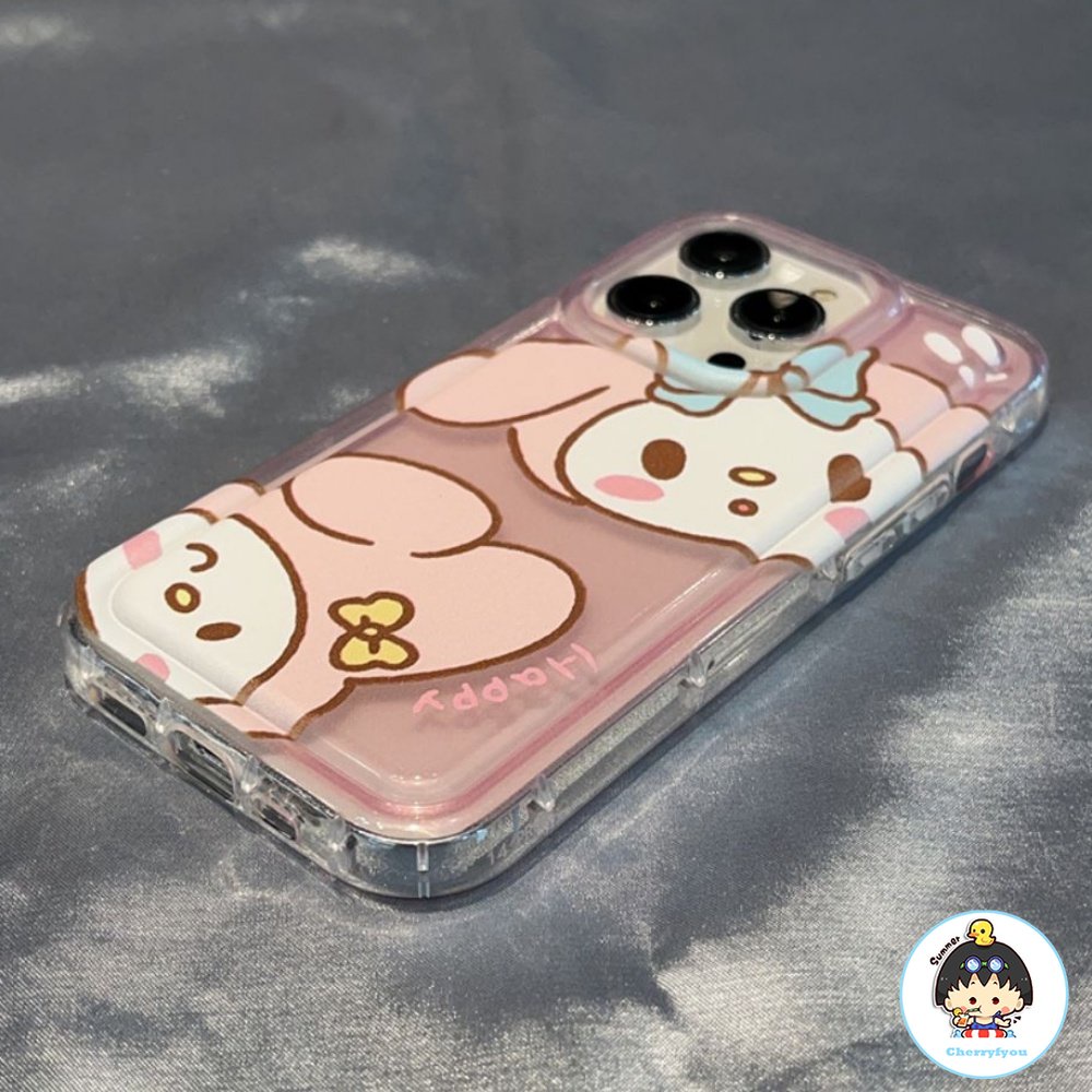 Ốp Điện Thoại TPU Dẻo Họa Tiết Hoạt Hình My Melody Dễ Thương Cho IPhone 11 12 13 14 Pro Max XS XR 7 8 6 Plus
