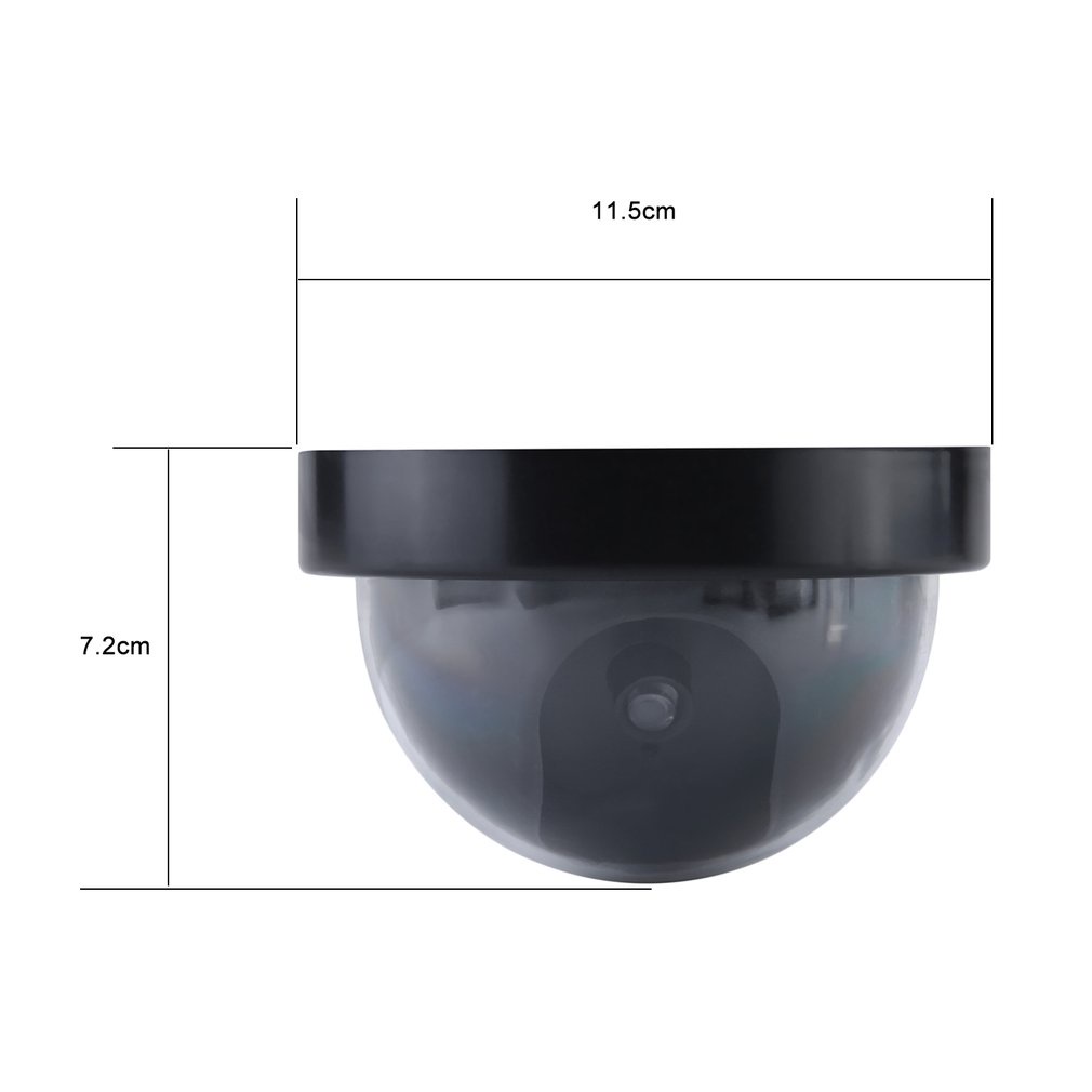 =Christmas=3pcs Outdoor Indoor Dome Security Dummy Camera Surveillance Simulation Camera