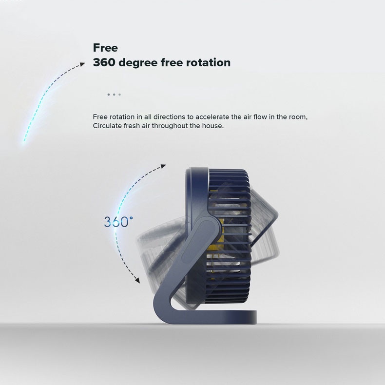 ⚡️Ready stock⚡️Quạt usb mini kích thước 5 inch giảm âm lượng, quạt bàn nhỏ, quạt bàn văn phòng