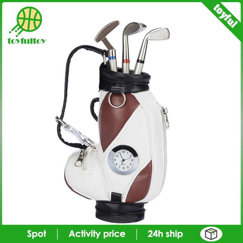Túi Đựng Bút / Gậy Đánh Golf Mini Thiết Kế Độc Đáo Dùng Làm Quà Tặng Cho Nam