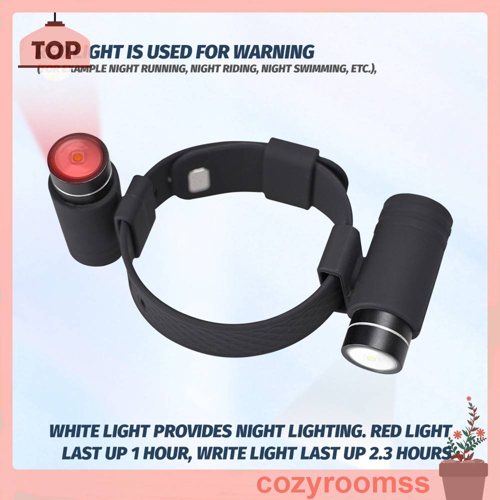 Vòng Tay Đèn Cắm Trại Chống Nước 200LM Type-C USB 230mAh