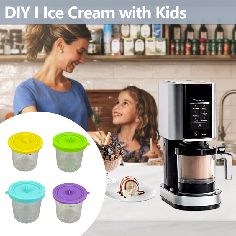 Set 4 Phụ Kiện Làm Kem Ninja NC299AMZ &amp; NC300S Series XSKPLID2CD