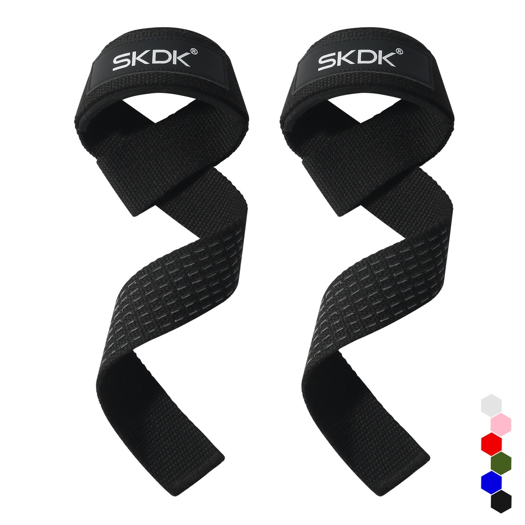 Dây Đai Quấn Tay Cầm Tạ Tập Thể Hình Bằng Silicone Chống Trượt Chống Mòn
