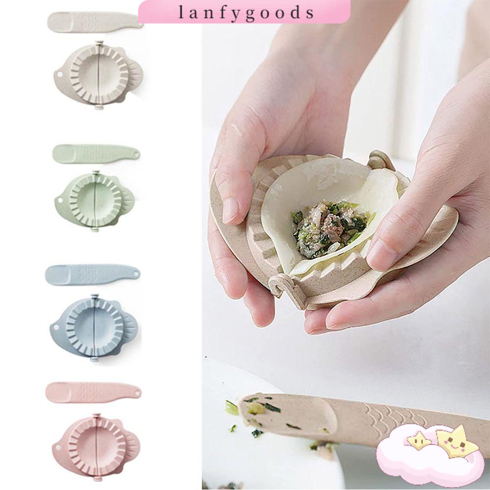 LANFY Dụng Cụ Làm Há Cảo Bằng Nhựa Dạng Treo Dễ Sử Dụng Màu S