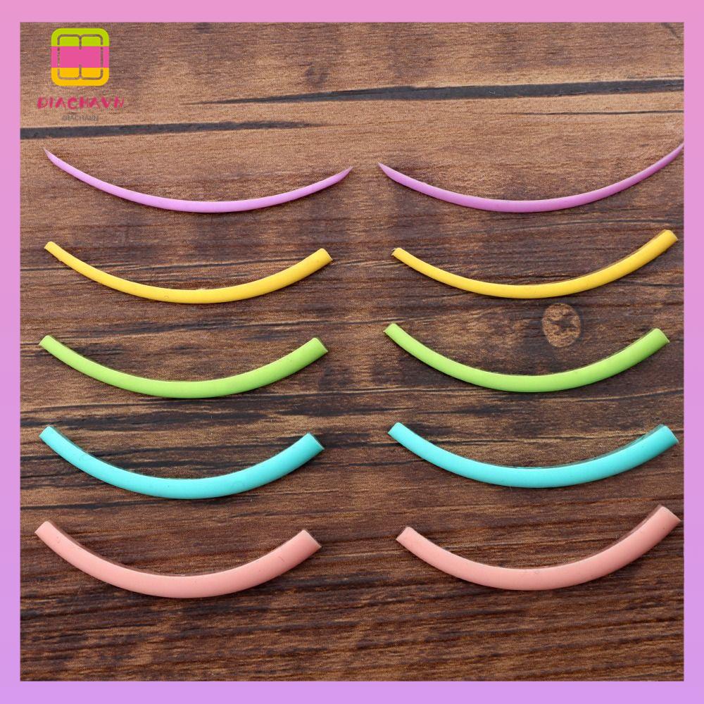 DIACHAVN Dụng Cụ Nâng Lông Mi 3D Bằng Silicone Tiện Lợi Dành Cho Trang Điểm