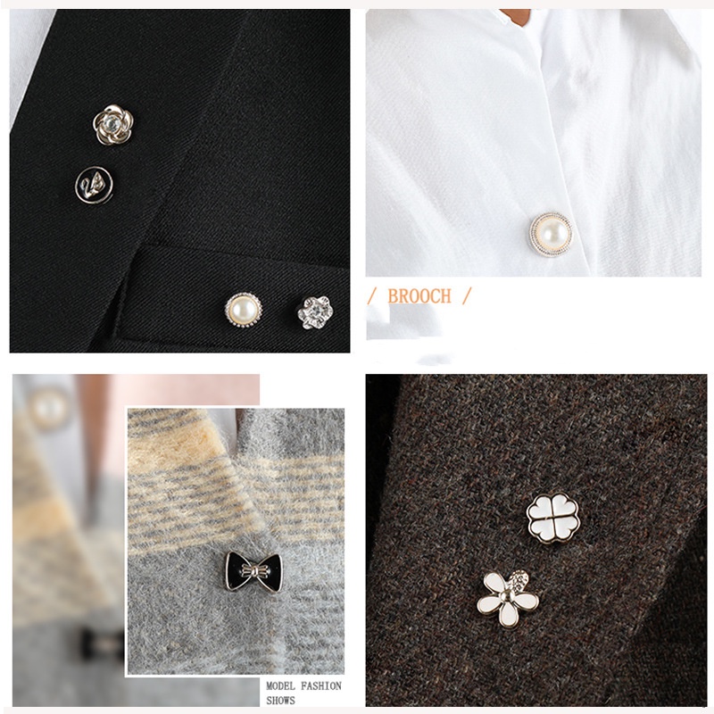 Nút Áo Khoác Cardigan Chống Chói Cao Cấp Có Thể Tháo Rời