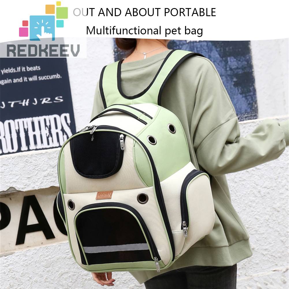 Ba Lô Địu Thú Cưng Thoáng Khí Gấp Gọn Tiện Lợi