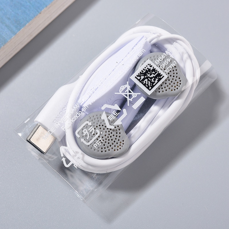 Tai Nghe Nhét Tai Loại C Kèm Mic Cho Samsung Galaxy Note 20 Ultra 10 Plus S10 5G M53 S23 Ultra A54 A34